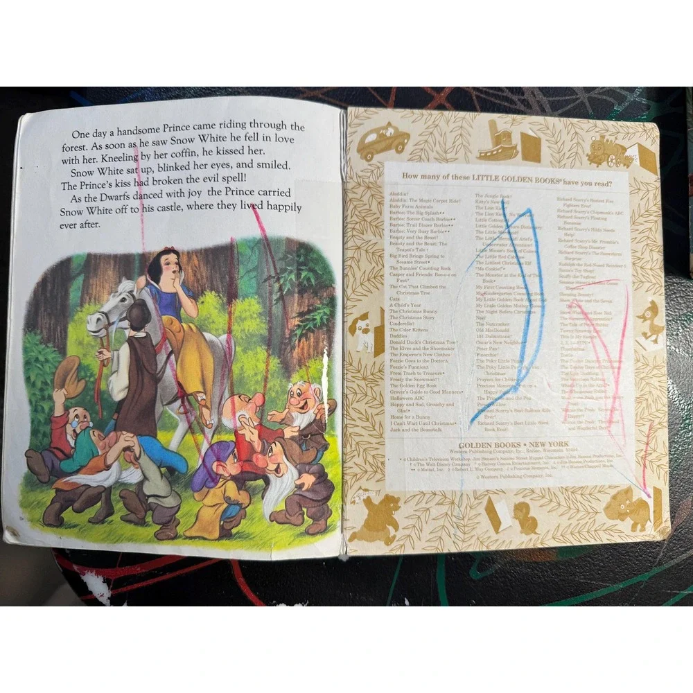 Snow‎ White Vintage Childrens Book